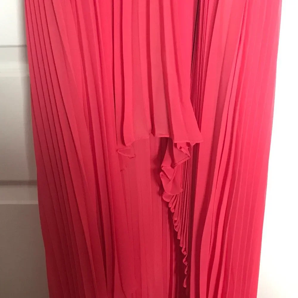 BCBGMaxAzria Mina Pleated Dress (NWOT) - Picture 8 of 16